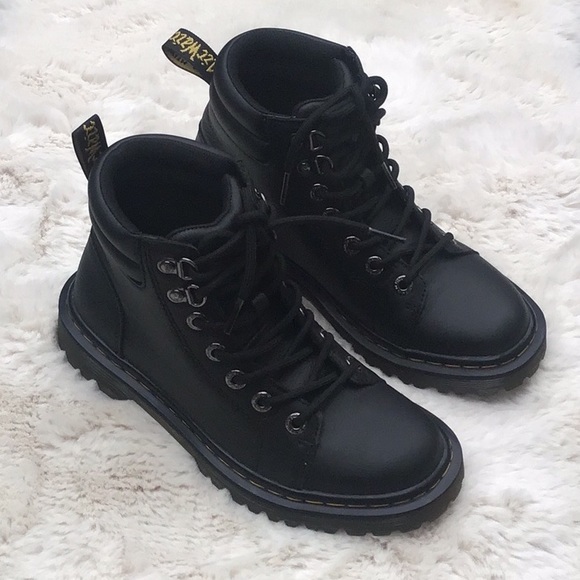 Dr. Martens Faora leather black boot NWOT - Picture 3 of 16